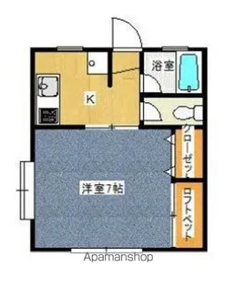 都ドルフ【2階】の間取り
