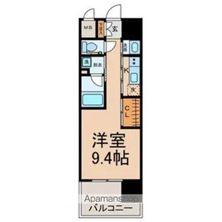 GRAND ESPOIR IZUMI【7階】の間取り