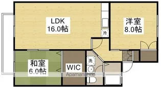 エスポアールC【1階】の間取り