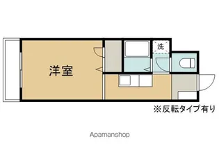 こまがたハートタウンA【106号室】の間取り