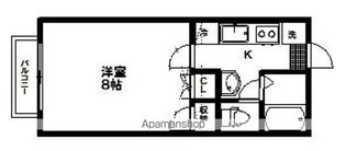 サンモール【102号室】の間取り