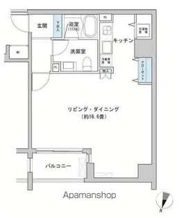 カッシア神田レジデンス【10階】の間取り