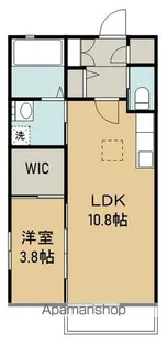 モイストライズ【1階】の間取り