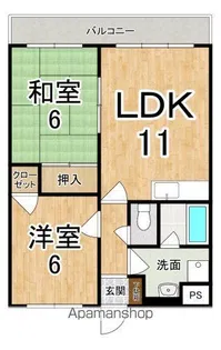 プリメーロ【1階】の間取り