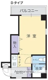 アルファエステート昭和町【3階】の間取り