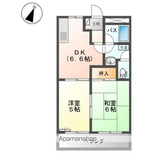 エスポワール小野【3階】の間取り