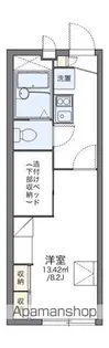 レオパレスレ ボヌール【2階】の間取り