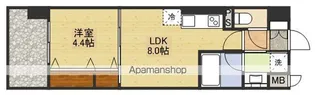 ストーム【4階】の間取り
