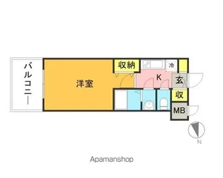 レシェンテ・ヴィラ 東福岡【2階】の間取り
