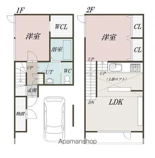 H.M.S【Ⅳ号室】の間取り