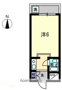 アルファ宮脇町【307号室】の間取り