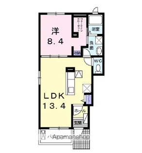 サニーⅢ【1階】の間取り