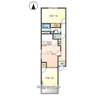 MSフレグランス【1階】の間取り