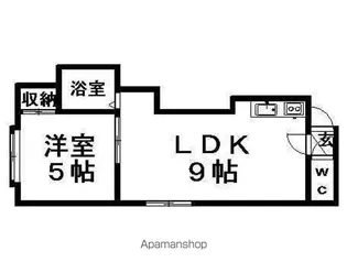 プレシディオ【105号室】の間取り