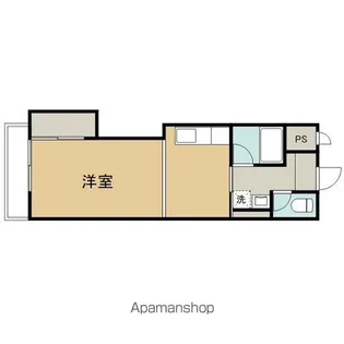 都南マンション【203号室】の間取り