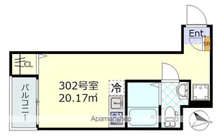 東京都葛飾区柴又5丁目【アパート】の間取り