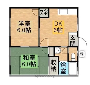 タクラヴィラ【203号室】の間取り