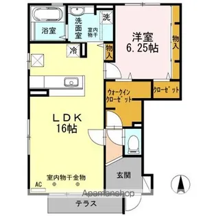 IVER(アイバー)【1階】の間取り