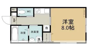 ビエナタウンA棟【1階】の間取り