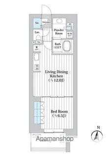 アビティグランデ砧 (B棟)【4階】の間取り