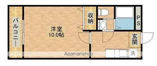 アミスターⅡ【1階】の間取り
