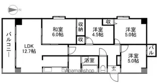 ガーデンハウス南一条通【701号室】の間取り