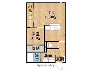 D−HILLS野口【1階】の間取り