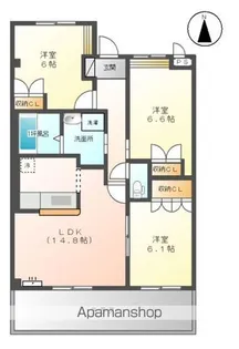 S&K大門【1階】の間取り