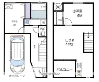 OTTO Ⅰ【1号室】の間取り