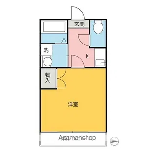 ネクストハイツ赤堀Ⅱ【107号室】の間取り