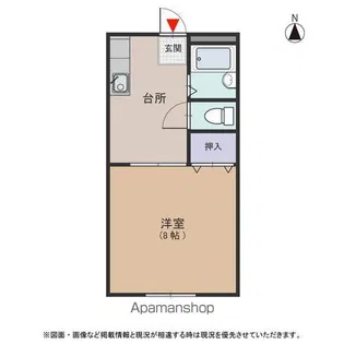 ハウスK3【201号室号室】の間取り