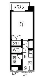 マクシーズ博多【4階】の間取り