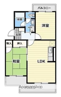 メイ’92【4階】の間取り