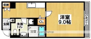 長居中央ビル【6階】の間取り