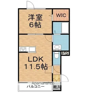 KIRARIⅡ【2階】の間取り