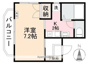 松本ビル【3階】の間取り