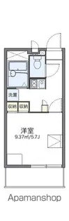 レオパレスストーリア【303号室】の間取り