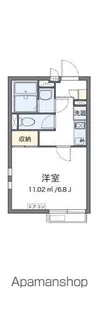 クレイノGRAN SEED【3階】の間取り