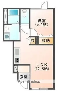CrystalVilla クリスタルヴィラ【1階】の間取り