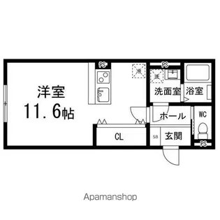 NEMO泉中央【101号室】の間取り