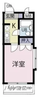 クロノス星が丘【4階】の間取り