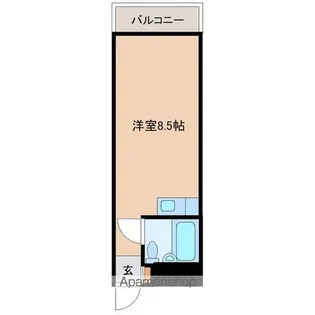 グリーンハイツ国見F棟【1階】の間取り