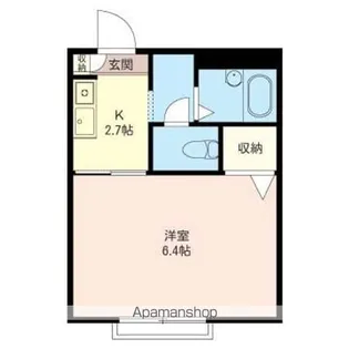 DIASヴィラージュ【103号室】の間取り