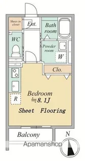 MOCXION KYODO【1階】の間取り