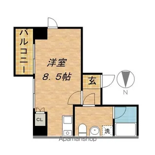 M’Sマンション【11階】の間取り
