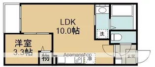 JACK YAKUSHI Ⅰ【3階】の間取り