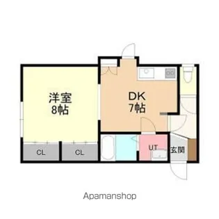 コンフィーネ13【3階】の間取り