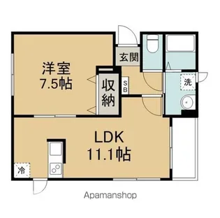レガロ・デ・ミ・アブエロ【2階】の間取り
