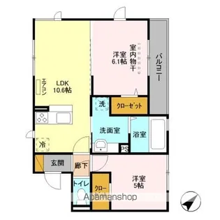 クレストヒル【2階】の間取り