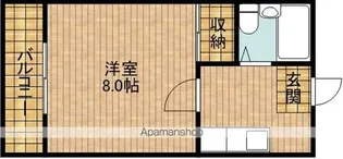 コナビック上西【3階】の間取り